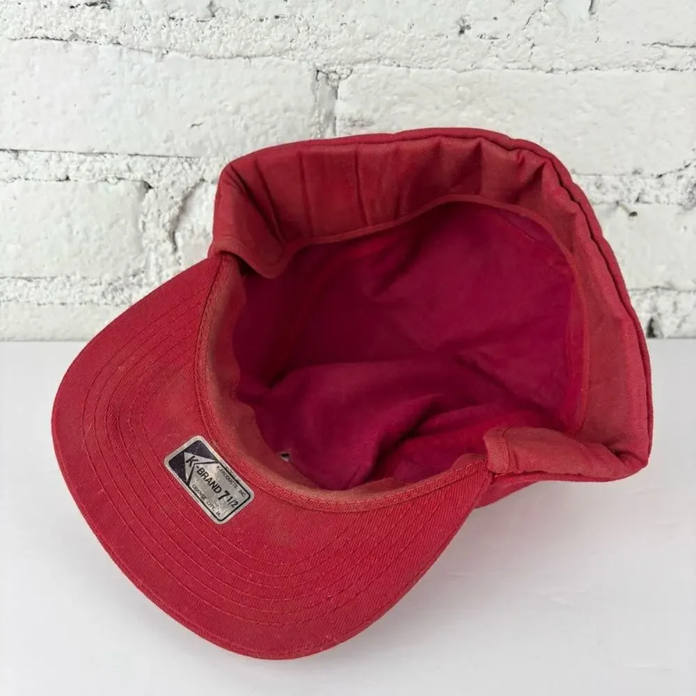 Vintage Red MoorMan's Patch Farm Trucker Hat